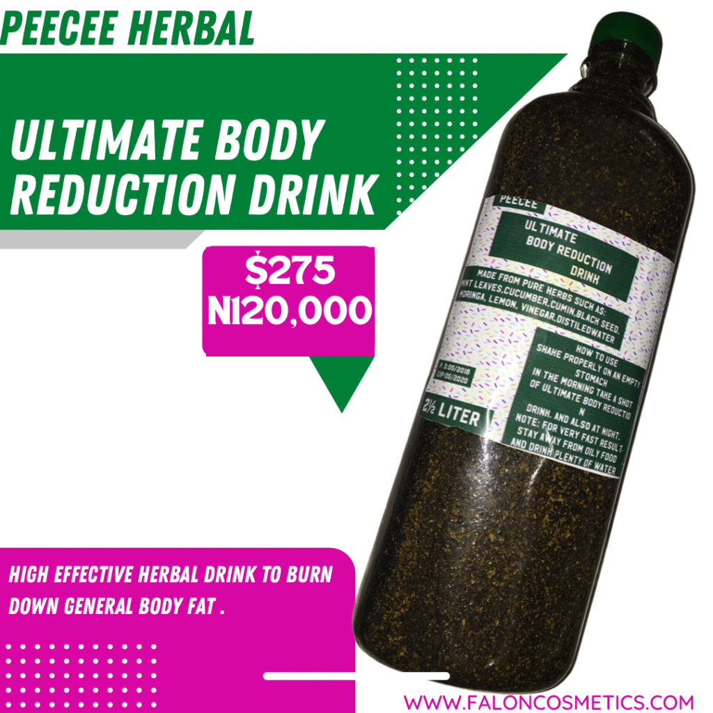 PEECEE HERBAL ULTIMATE BODY REDUCTION DRINK – Falon Cosmetic